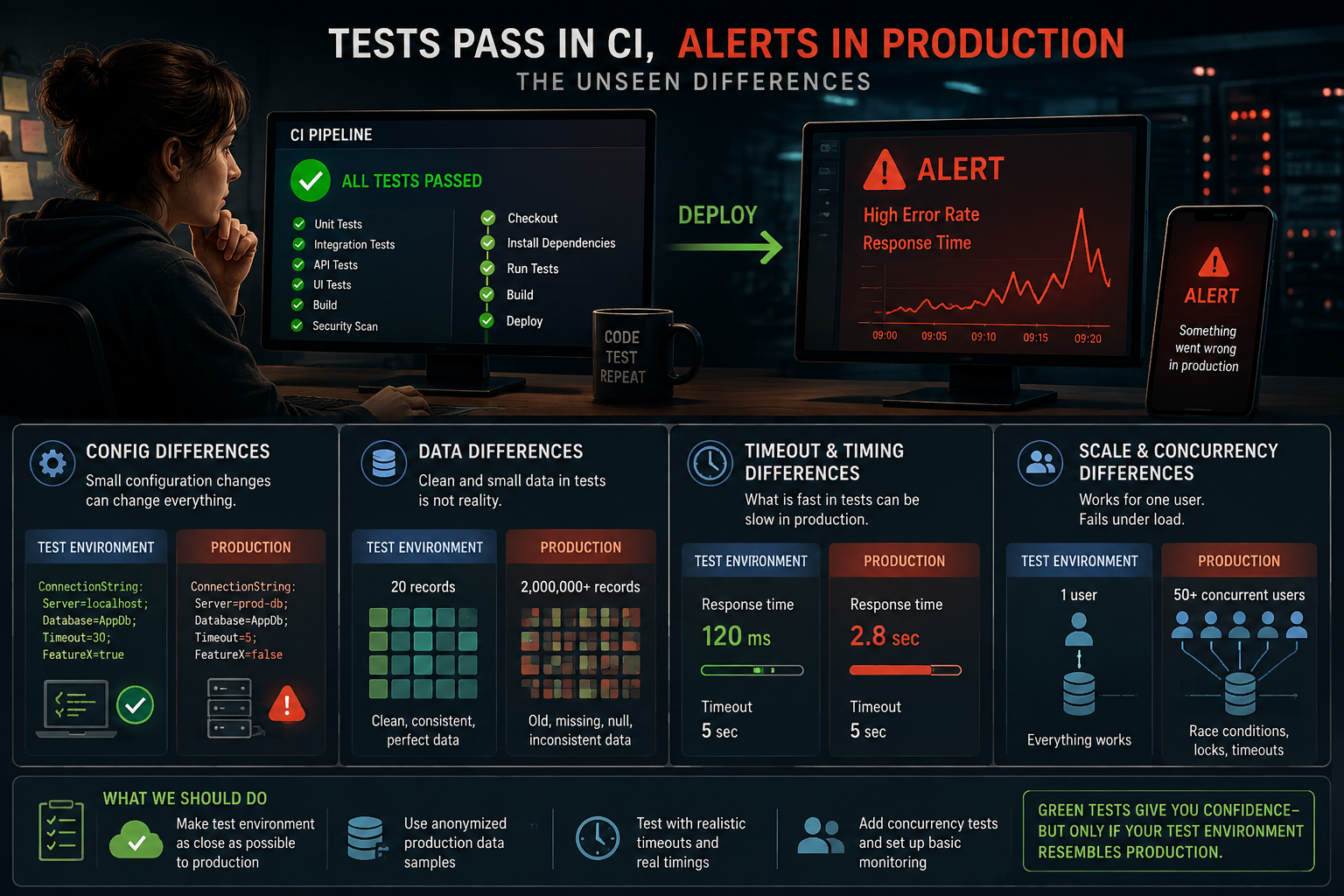 Tests Are Passing, But Failing in Production